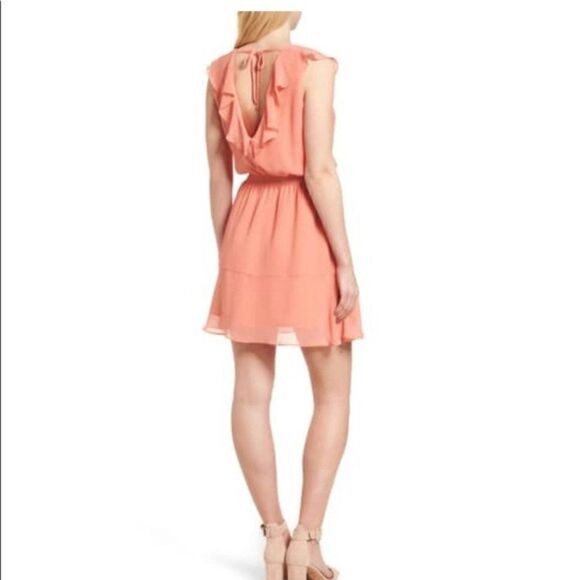 Cupcake And Cashmere Babydoll Chiffon Iniko Blouson Dress - Picture 2 of 15